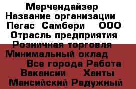 Мерчендайзер › Название организации ­ "Пегас" Самбери-3, ООО › Отрасль предприятия ­ Розничная торговля › Минимальный оклад ­ 23 500 - Все города Работа » Вакансии   . Ханты-Мансийский,Радужный г.